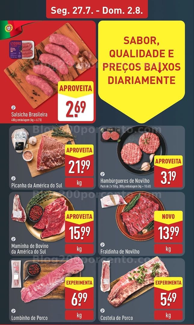 Antevisão Folheto ALDI Promoções de 27 julho a 2 agosto